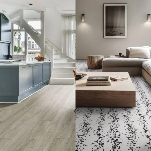 Explore the benefits of carpet vs. hardwood